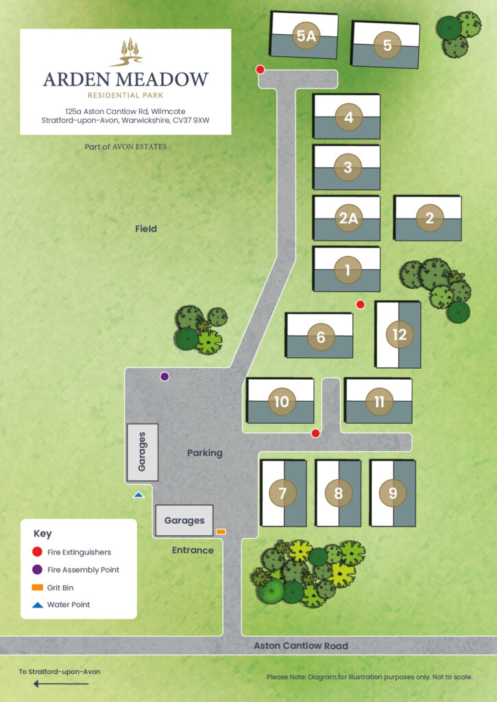 Arden Meadow Park Map