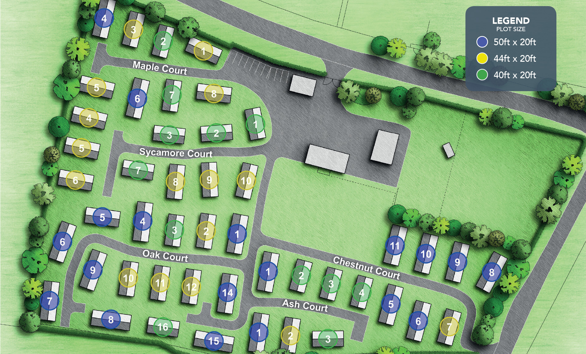 Marston Edge Residential Park Park Map Marston Edge