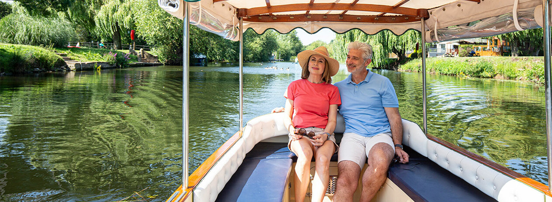 Banner Image - couple on a river taxi