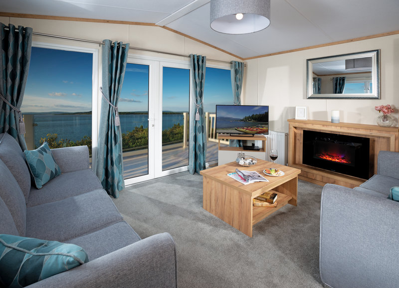 Holiday Lodge For Sale – Regal Hemsworth - Lounge View
