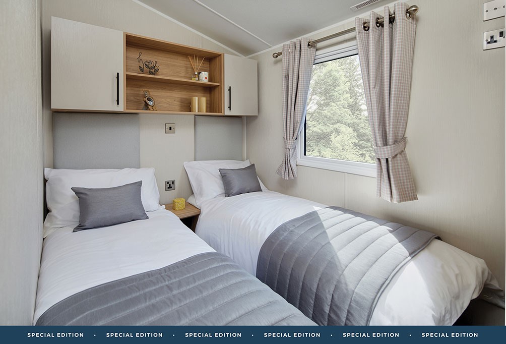 Holiday Home For Sale At Stratford Parks - Willerby Manor - Twin Bedroom